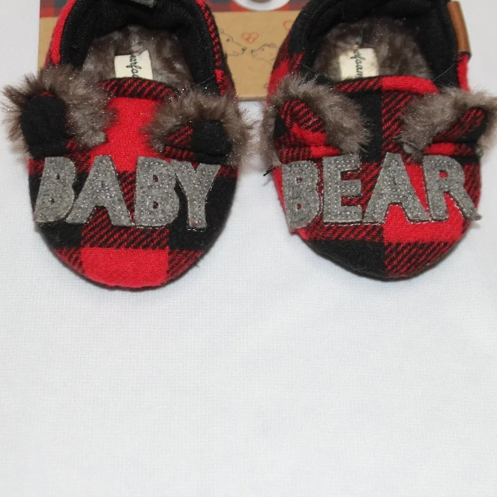 Baby Bear Dearfoams 6-9 Month Slippers
